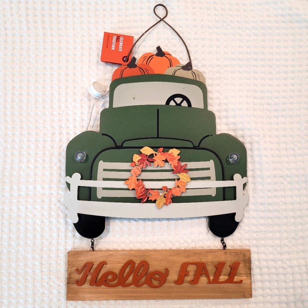 🥳 2/$20 or 3/$25 Hanging Wall Decor Fall Truck